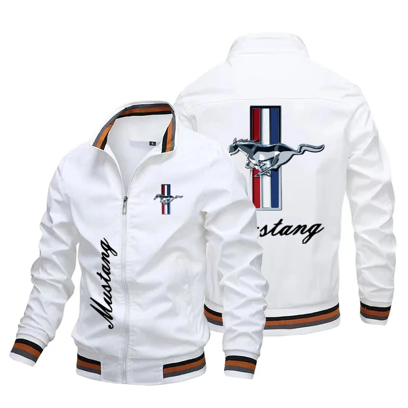 Men's round neck baseball jacket, brand print, casual, Happy, autumn, high quality, slim fit Mustang, 2023
Men's round neck baseball jacket, brand print, casual, Happy, autumn, high quality, slim fit Mustang, 2023