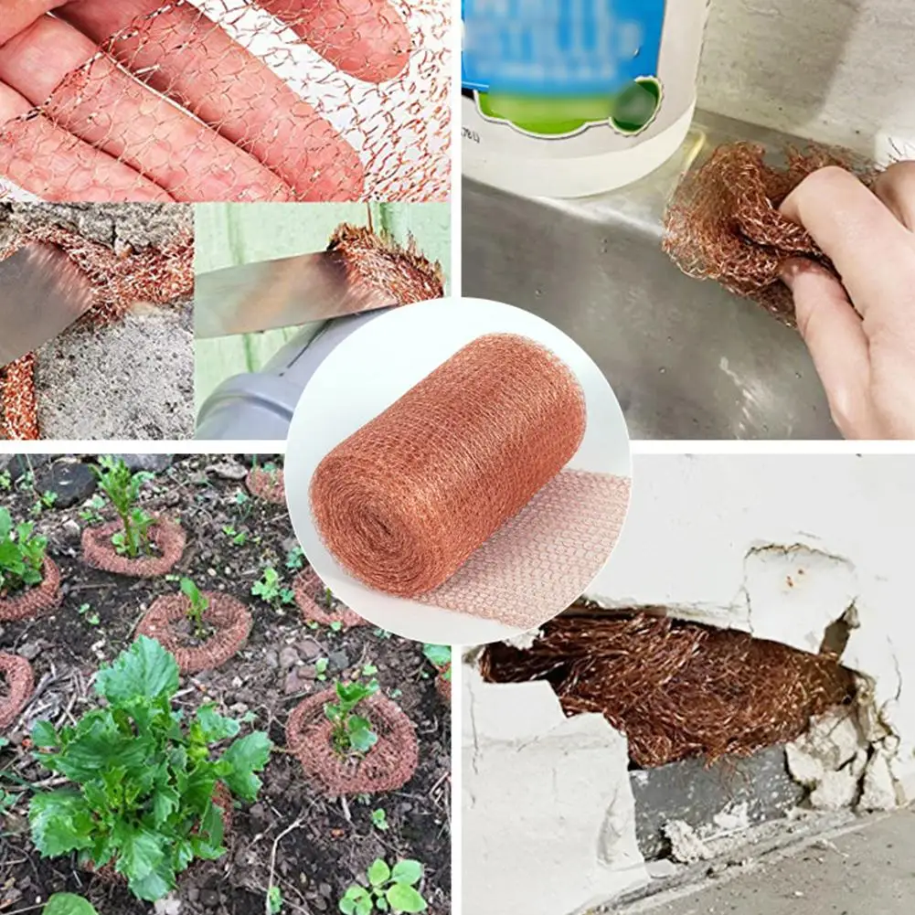 Copper Mesh Knitted Woven Filter Soffit Mesh Rat Rodent Control Shielding Net Plant Network Protection Snail Garden Slug T5N7
Copper Mesh Knitted Woven Filter Soffit Mesh Rat Rodent Control Shielding Net Plant Network Protection Snail Garden Slug T5N7