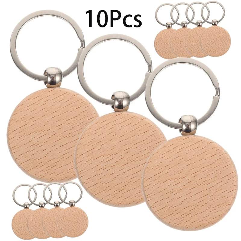 10Pcs Wooden Keychain DIY Wood Keychain Unfinished Wooden Round Keychain Blank DIY Key Wood Blanks for Crafts Mens Keychains
10Pcs Wooden Keychain DIY Wood Keychain Unfinished Wooden Round Keychain Blank DIY Key Wood Blanks for Crafts Mens Keychains