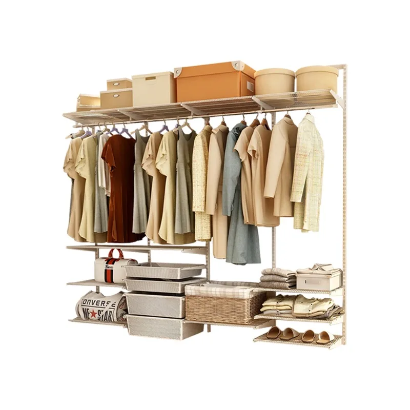 【 2.3 meters wide 】 Open metal cloakroom Small unit walk-in wall masonry simple combination wardrobe steel frame
【 2.3 meters wide 】 Open metal cloakroom Small unit walk-in wall masonry simple combination wardrobe steel frame