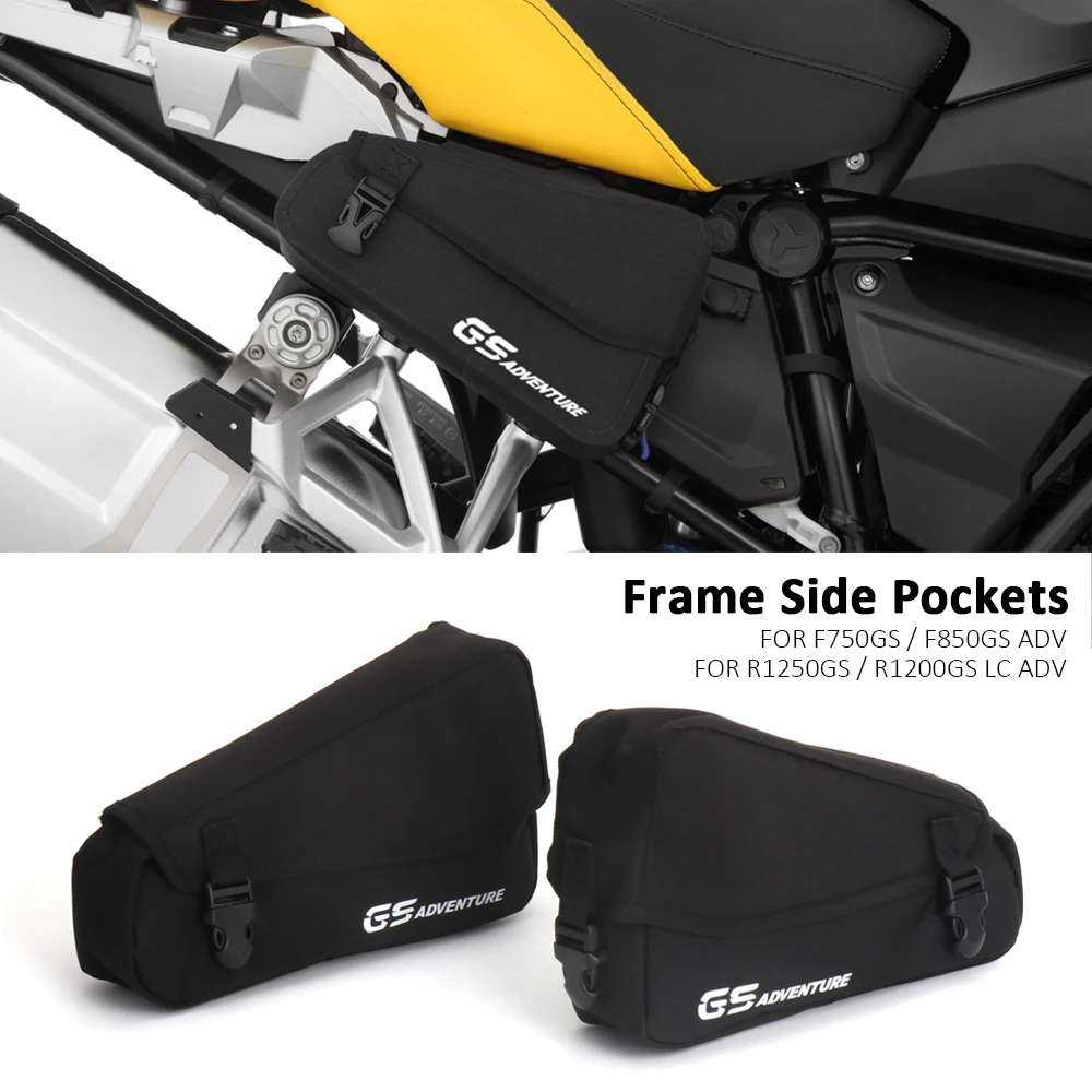 

For BMW F750GS F850GS Adventure R1200GS LC ADV R1250GS R1250 GS Motorcycle Side Frame Crash Bag Storage Package Bags Waterproof