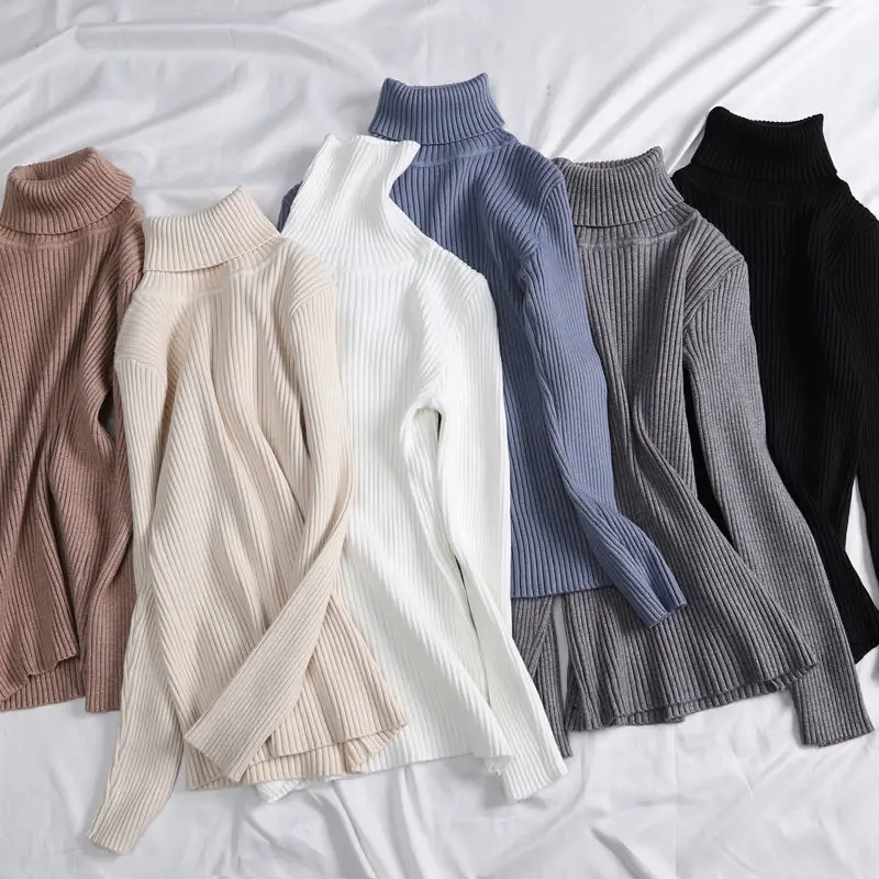 2023 Y2K Women's Turtleneck Sweater Autumn Versatile Inner Match Slim Fit Slimming Pullover Short Top Knitted Bottom Pullovers
2023 Y2K Women's Turtleneck Sweater Autumn Versatile Inner Match Slim Fit Slimming Pullover Short Top Knitted Bottom Pullovers