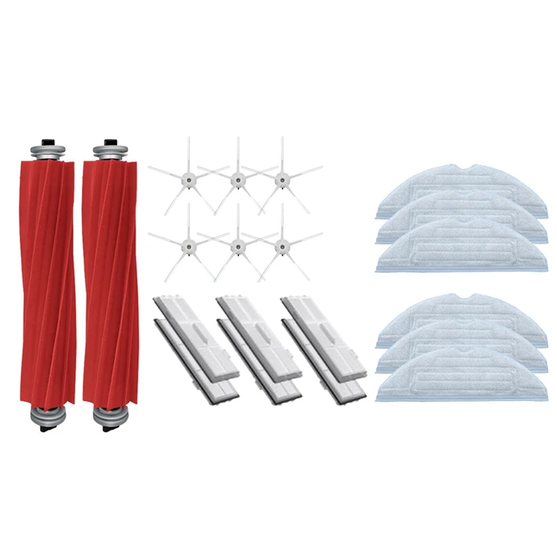 20Pcs Replacement Cleaning Parts Main Brush Mop Cloths Washable Hepa Filter Side Brush For Xiaomi Roborock S7 T7S Plus
20Pcs Replacement Cleaning Parts Main Brush Mop Cloths Washable Hepa Filter Side Brush For Xiaomi Roborock S7 T7S Plus