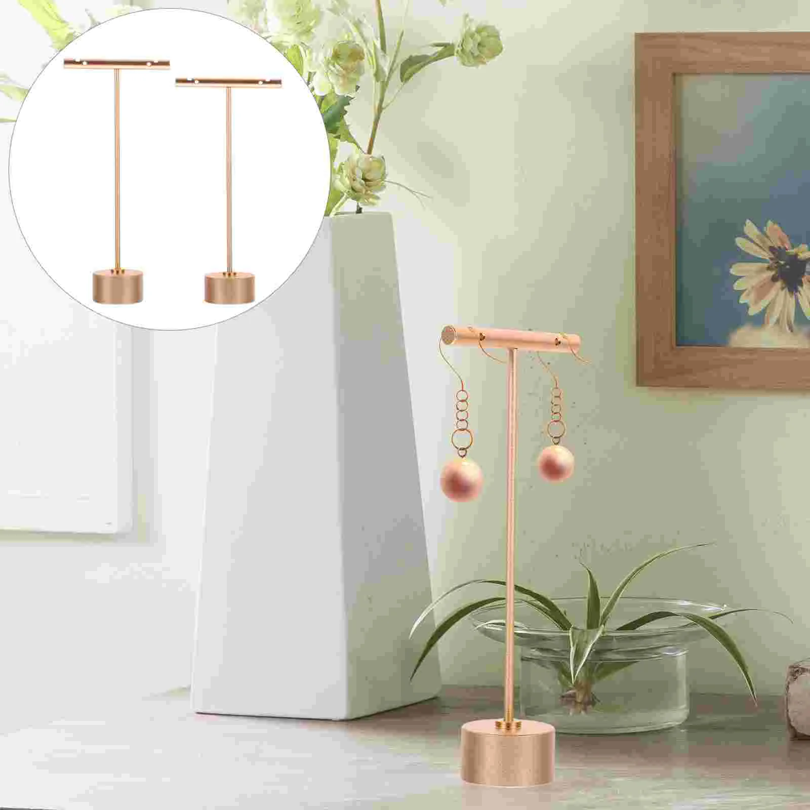 2 Pcs Necklace Stand Holders Earring Display Bracelet Accessories Storage Rack Organizer Jewelry for Girls
2 Pcs Necklace Stand Holders Earring Display Bracelet Accessories Storage Rack Organizer Jewelry for Girls