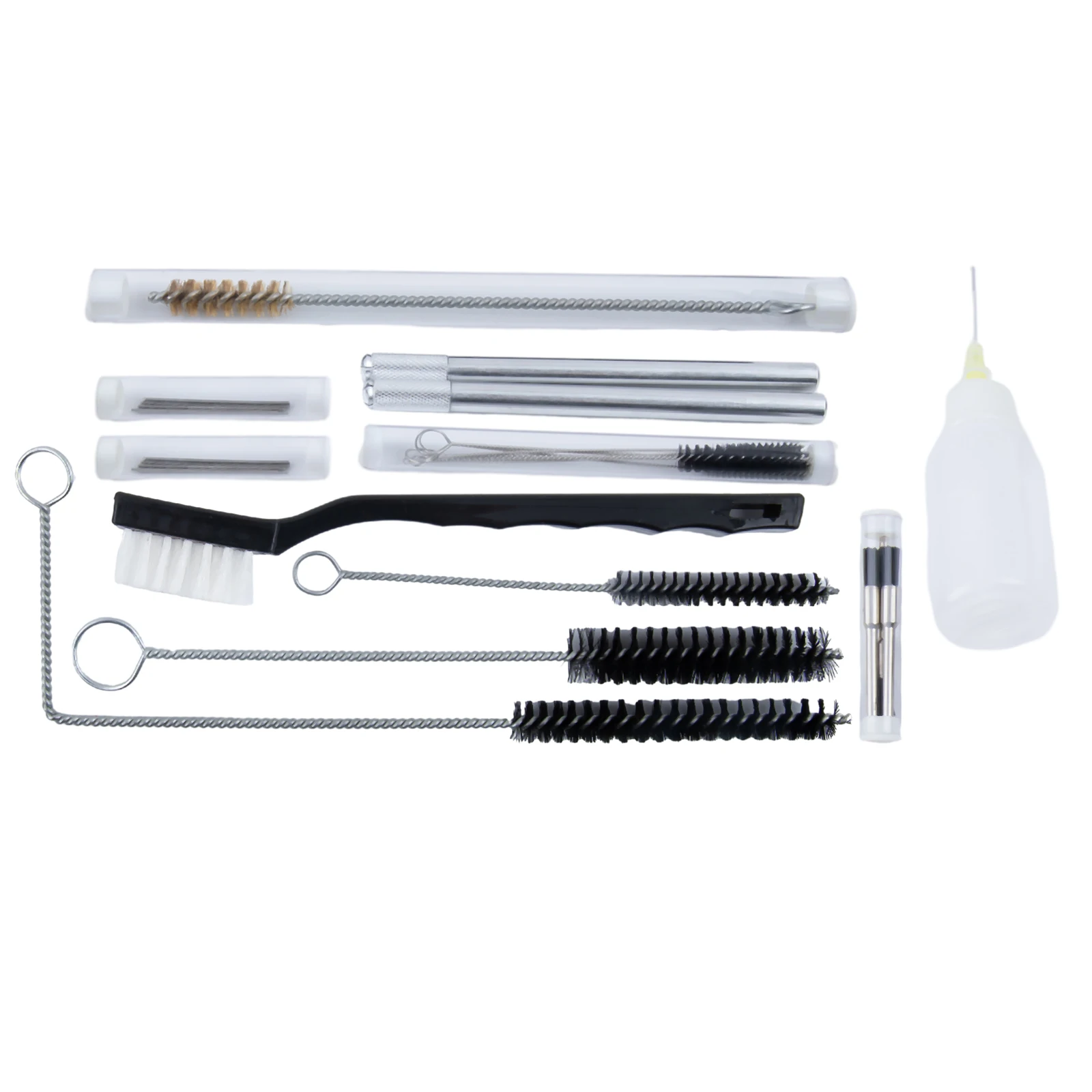 26pcs Airbrush SprayGun Long Handled Cleaning Wire Brush Paint Filter Special Lubricating Paste Set Repair Tool
26pcs Airbrush SprayGun Long Handled Cleaning Wire Brush Paint Filter Special Lubricating Paste Set Repair Tool