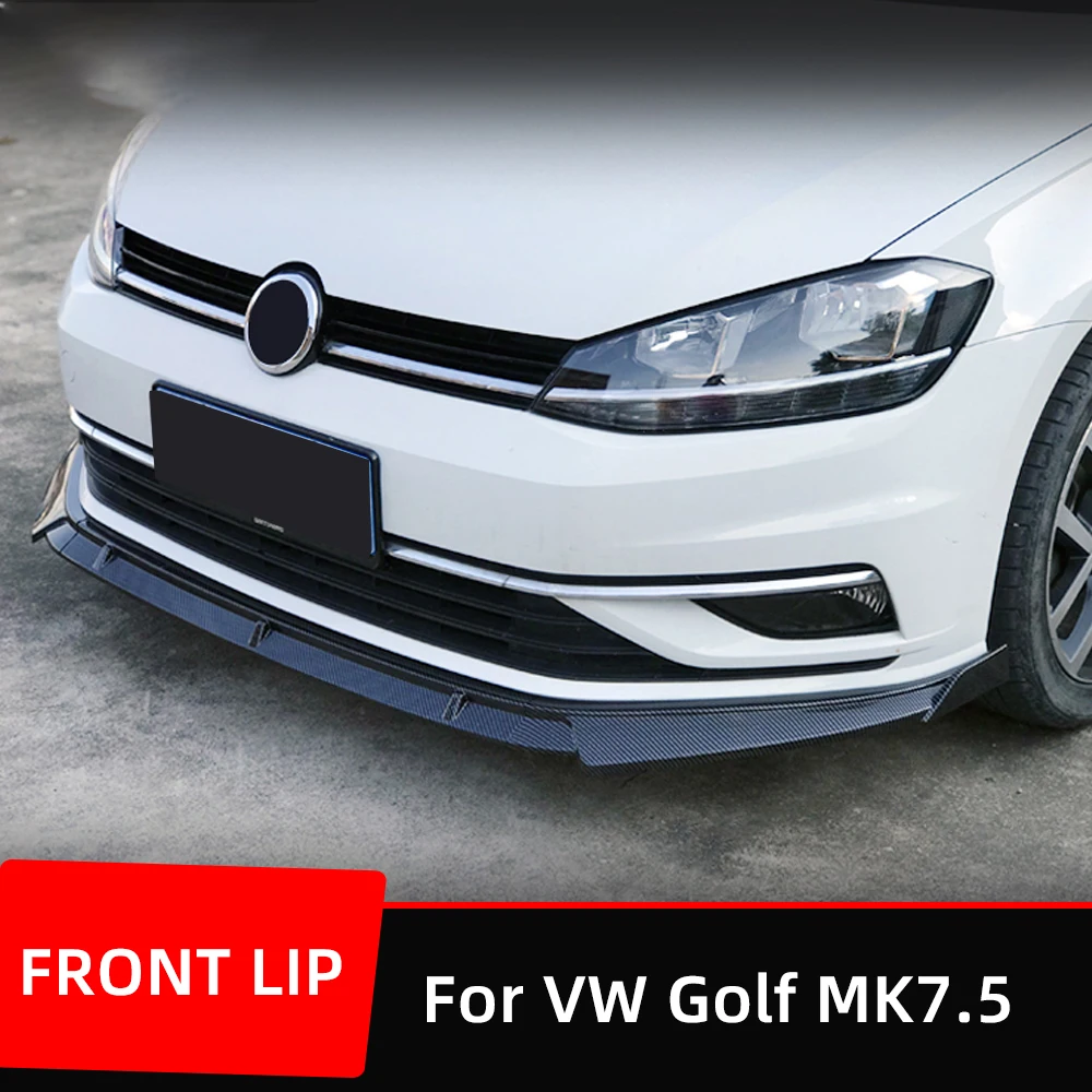For VW Golf MK7.5 Front Bumper Lip Chin Spoiler Splitter Diffuser Bodykit Protection Guard Deflector Exterior Tuning Accessorie
For VW Golf MK7.5 Front Bumper Lip Chin Spoiler Splitter Diffuser Bodykit Protection Guard Deflector Exterior Tuning Accessorie