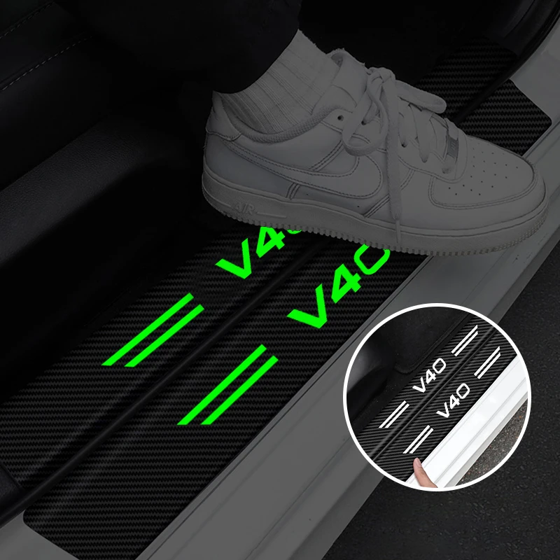 Для Volvo V40 V50 V60 V70 V90 T6 полоса для порога автомобиля из углеродного волокна Текстурированная Кожа светящаяся задняя Защитная панель
Для Volvo V40 V50 V60 V70 V90 T6 полоса для порога автомобиля из углеродного волокна Текстурированная Кожа светящаяся задняя Защитная панель