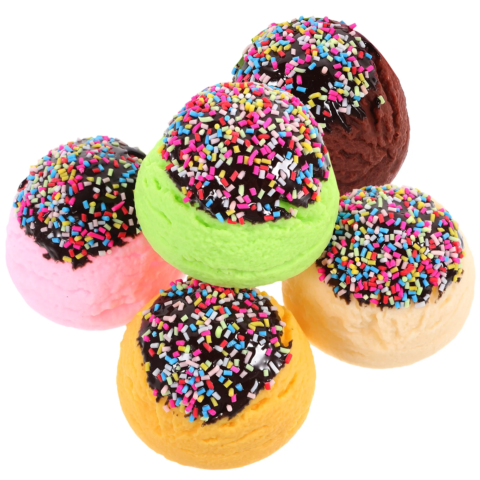 5pcs Ice Cream Balls Display Props Simulation Ice Cream Balls Models Fake Ice Cream Balls
5pcs Ice Cream Balls Display Props Simulation Ice Cream Balls Models Fake Ice Cream Balls