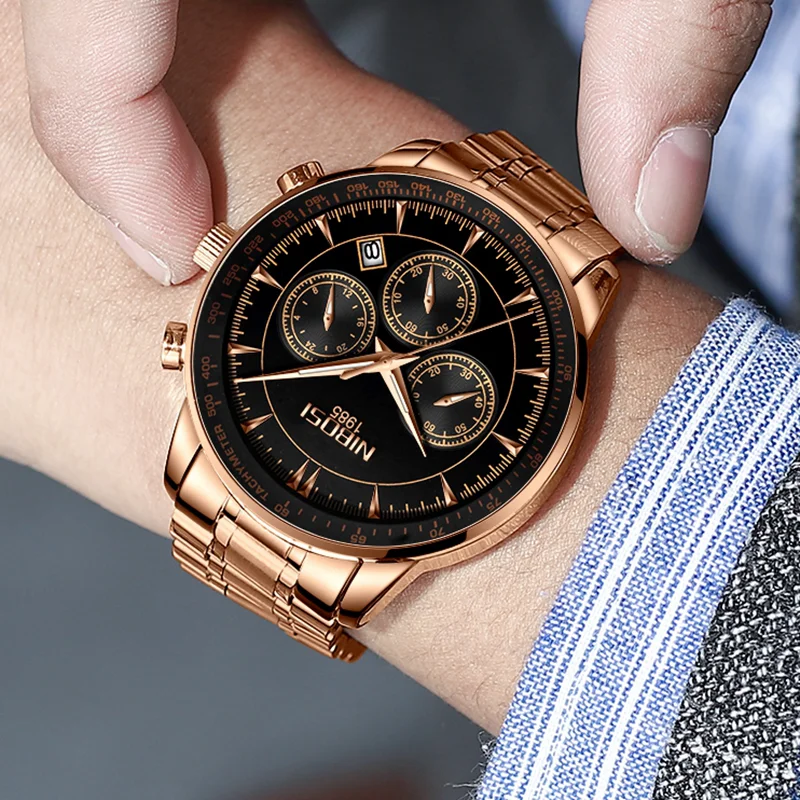 NIBOSI Mens Watches Top Brand Luxury Sport Quartz Dress Clock Waterproof Military Blue Gold Wrist Watch Men Relogio Masculino
NIBOSI Mens Watches Top Brand Luxury Sport Quartz Dress Clock Waterproof Military Blue Gold Wrist Watch Men Relogio Masculino