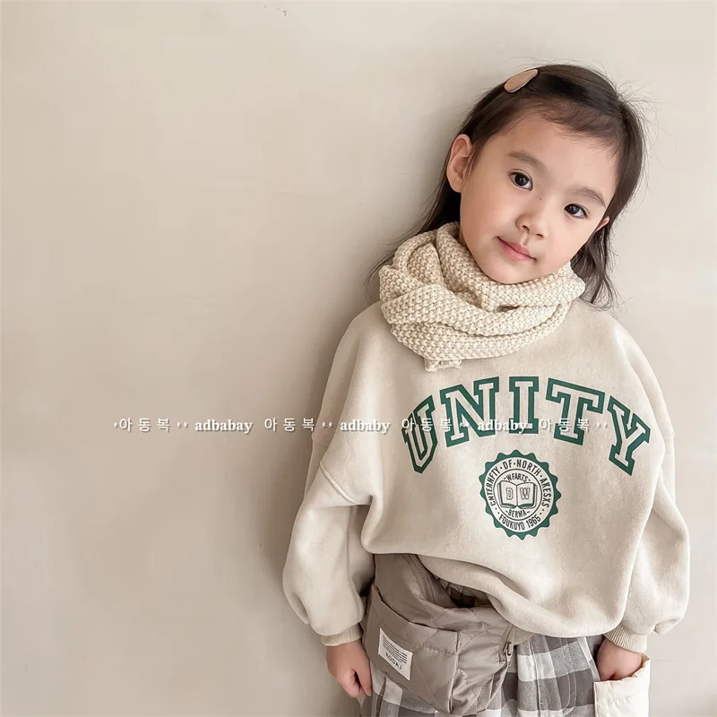 2023 Baby Sweatshirt Boys Girls Winter Autumn Clothes Korean Children's Clothing Toddler Hoodies Pullovers Kids Long Sleeve Tops
2023 Baby Sweatshirt Boys Girls Winter Autumn Clothes Korean Children's Clothing Toddler Hoodies Pullovers Kids Long Sleeve Tops