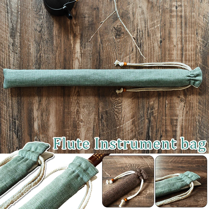 Solid Color Cloth Flute Bag Flute Storage Pouch Folk Style Flute Bag Flute Woven Bag Musical Instruments Storage Container 
Solid Color Cloth Flute Bag Flute Storage Pouch Folk Style Flute Bag Flute Woven Bag Musical Instruments Storage Container