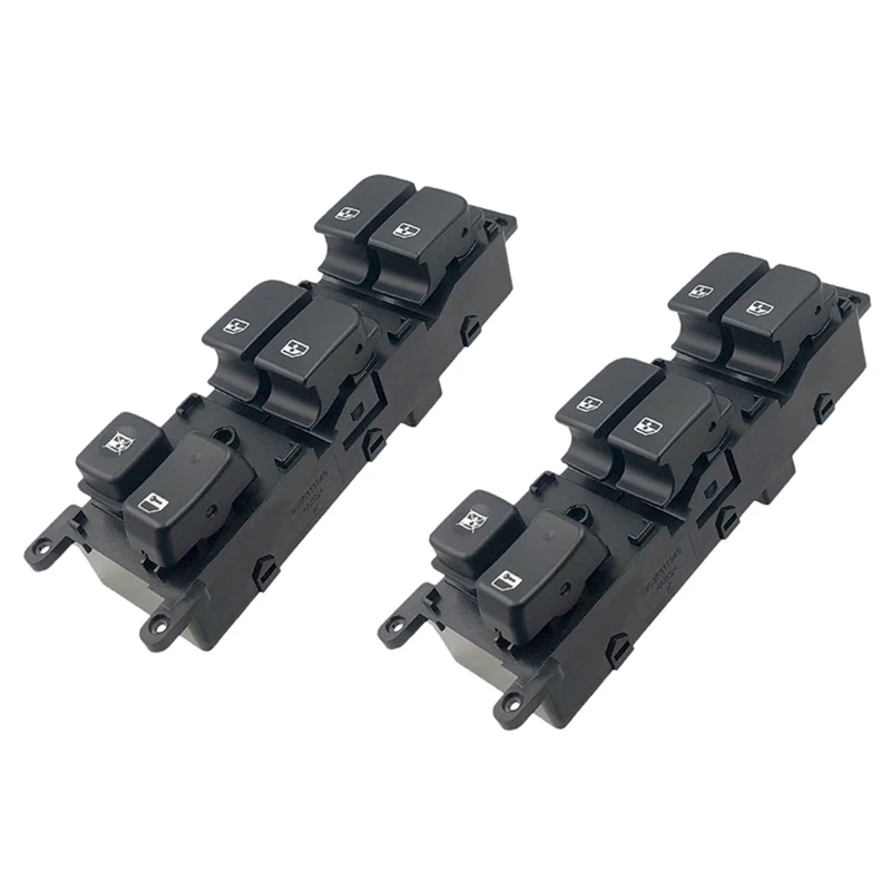 2X 93570-1D313W Электрический переключатель управления стеклом для Kia Carens 2006-2012, со стороны водителя
2X 93570-1D313W Электрический переключатель управления стеклом для Kia Carens 2006-2012, со стороны водителя