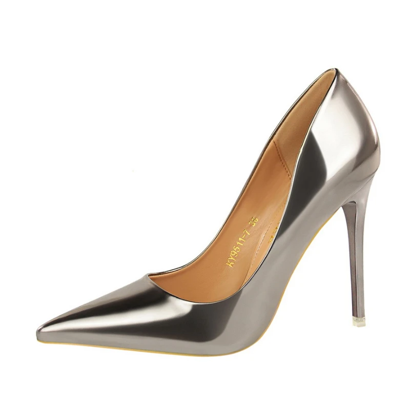Basic Pump Shoes Woman Pumps Patent Leather High Heels Shoes Women Wedding Female Stiletto Sexy Nightclub Pumps Female Shoes
Basic Pump Shoes Woman Pumps Patent Leather High Heels Shoes Women Wedding Female Stiletto Sexy Nightclub Pumps Female Shoes