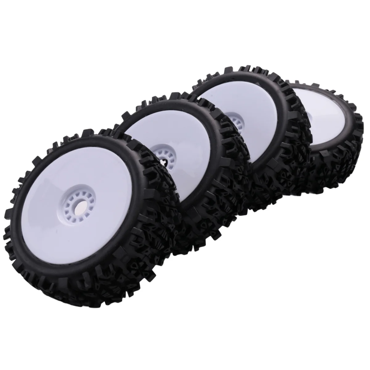 4 x 17mm Hub Wheel Rim & Deep Tooth Tire for 1/8 Off-Road RC Car Buggy Redcat Team Losi VRX HPI Kyosho HSP Hobao
4 x 17mm Hub Wheel Rim & Deep Tooth Tire for 1/8 Off-Road RC Car Buggy Redcat Team Losi VRX HPI Kyosho HSP Hobao