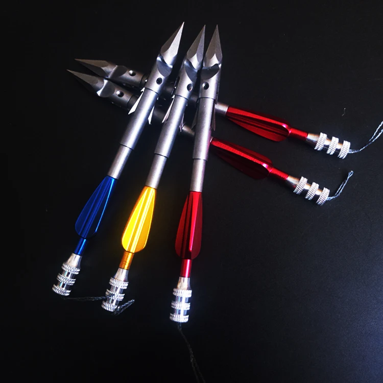 

5PCS Stainless Steel Fishing Arrows Fish Darts Broadheads Arrowhead Slingshot Catapult Dart Hunting Shooting Fishing Slingshot