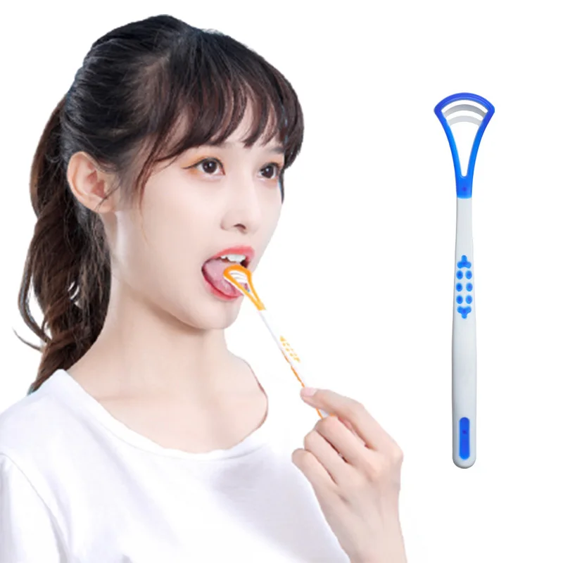 1Pc Tongue Scraper Brush Plastic Oral Care Cleaner Remove Tongue Coating Fresh Breath Oral Mouth Hygiene Care
1Pc Tongue Scraper Brush Plastic Oral Care Cleaner Remove Tongue Coating Fresh Breath Oral Mouth Hygiene Care