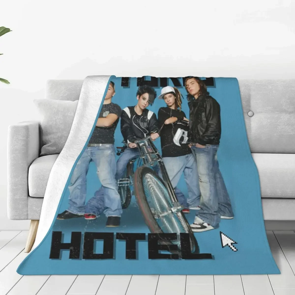 Tokio Hotel Blankets BillKaulitz Rock Wool Funny Breathable Throw Blanket for Home All Season
Tokio Hotel Blankets BillKaulitz Rock Wool Funny Breathable Throw Blanket for Home All Season