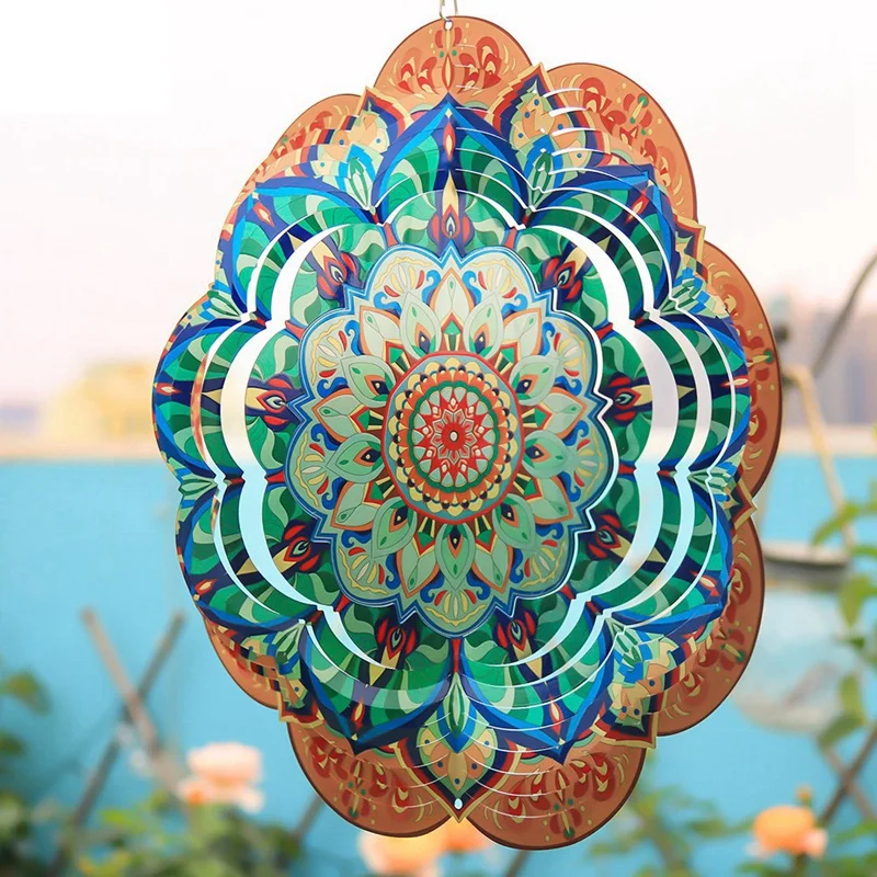 3D Wind Spinners-360 Degree Swivel Hanging Wind Catcher In Outdoor Garden Balcony Garden Yard Lawn Patio Decors
3D Wind Spinners-360 Degree Swivel Hanging Wind Catcher In Outdoor Garden Balcony Garden Yard Lawn Patio Decors