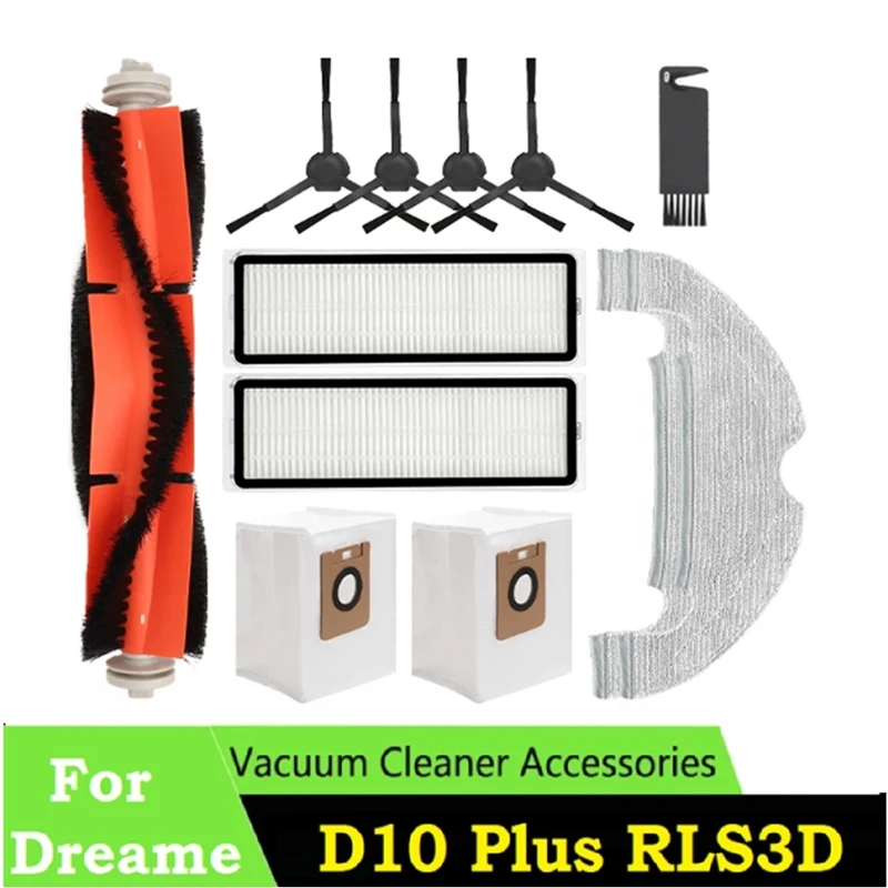 12 шт., запасные части для пылесоса Xiaomi Dreame Bot D10 Plus RLS3D L10plus/Z10pro
12 шт., запасные части для пылесоса Xiaomi Dreame Bot D10 Plus RLS3D L10plus/Z10pro