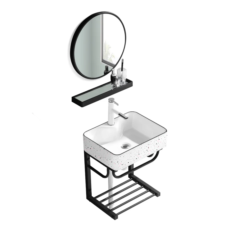Wall-Mounted Wash Basin Simple Ceramic Washbasin Bathroom Balcony Bracket Wall-Hung Basin
Wall-Mounted Wash Basin Simple Ceramic Washbasin Bathroom Balcony Bracket Wall-Hung Basin