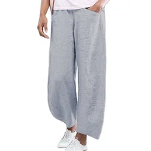 Casual Cotton Linen Wide Leg Pants Loose Women's Trousers Fashion Elegant Hot New Spring Summer Female Pants Selling Soild Color
Casual Cotton Linen Wide Leg Pants Loose Women's Trousers Fashion Elegant Hot New Spring Summer Female Pants Selling Soild Color