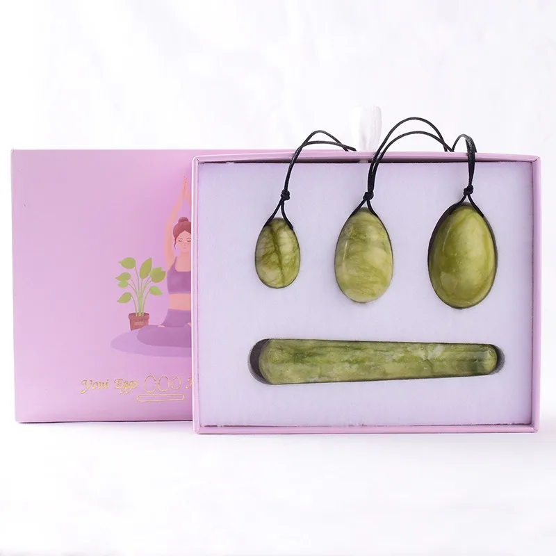 Jade Drilled Eggs Women's Yoni Eggs Massage Stones Healing Crystal Healing Exercise Eggs for Kegel Exercise Train Pelvic Muscles
Jade Drilled Eggs Women's Yoni Eggs Massage Stones Healing Crystal Healing Exercise Eggs for Kegel Exercise Train Pelvic Muscles