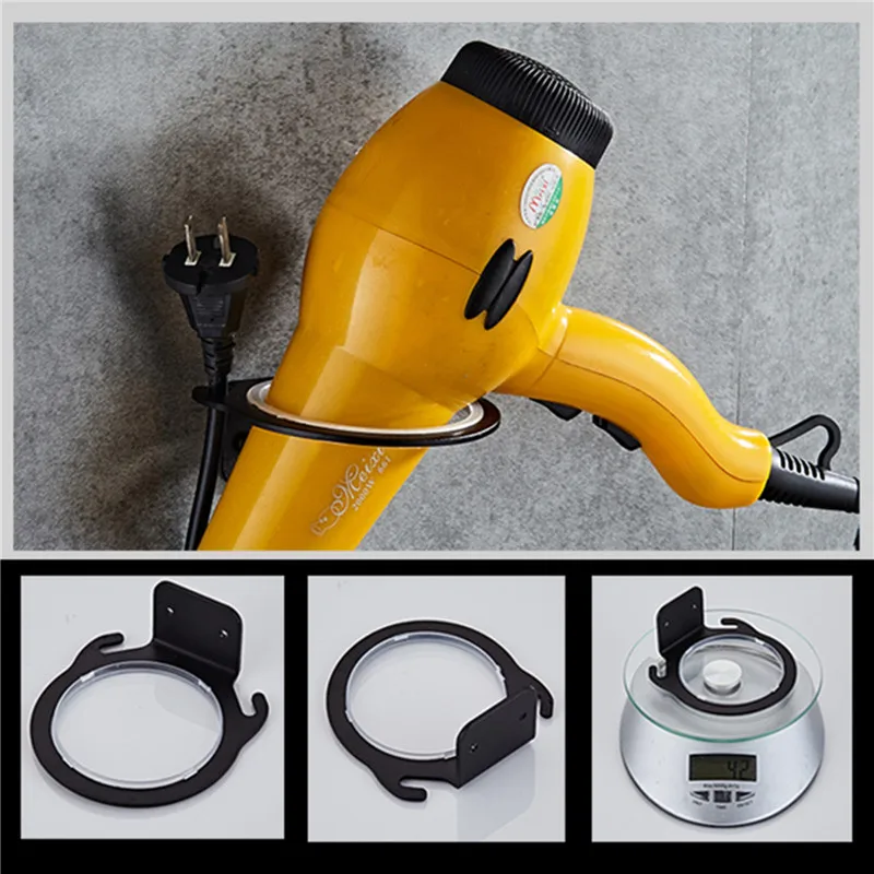 Space Aluminum Wall Mounted Hair Dryer Holder Rack Hanger Home Bathroom Hairdryer Storage Shelf Organizer Hanging Rack 
Space Aluminum Wall Mounted Hair Dryer Holder Rack Hanger Home Bathroom Hairdryer Storage Shelf Organizer Hanging Rack