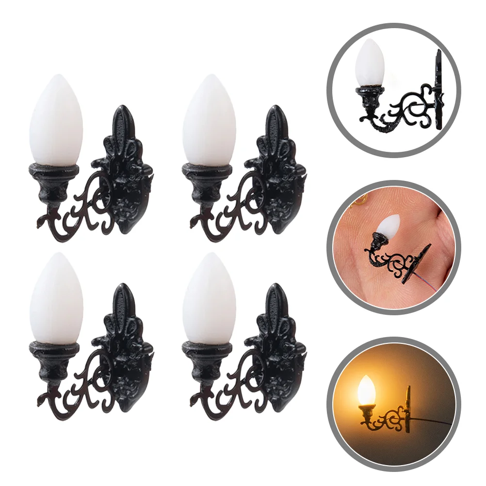 1:87 Simulation Mini Street Light Model Miniature Wall Lamp Toy Yard Lights Dollhouse Furniture Sand Table Decorations
1:87 Simulation Mini Street Light Model Miniature Wall Lamp Toy Yard Lights Dollhouse Furniture Sand Table Decorations