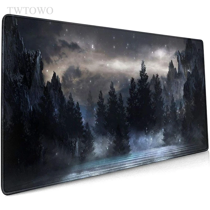 Black Night Sky Mountain Forest Mouse Pad Gamer XL New Custom Home Mousepad XXL MousePads Anti Slip Carpet Soft PC
Black Night Sky Mountain Forest Mouse Pad Gamer XL New Custom Home Mousepad XXL MousePads Anti Slip Carpet Soft PC