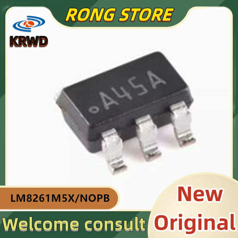 Новая и оригинальная микросхема A45A A45 A4, 10 шт., модель LM8261M5X/NOPB LM8261M5X LM8261M5 
Новая и оригинальная микросхема A45A A45 A4, 10 шт., модель LM8261M5X/NOPB LM8261M5X LM8261M5