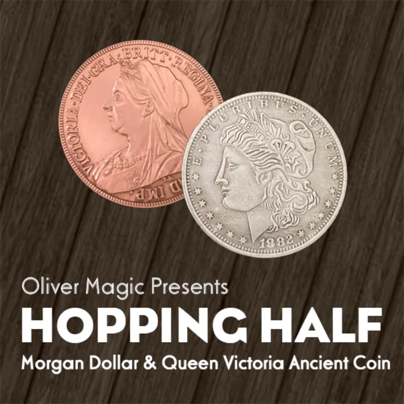 Hopping Morgan by Q Magic - Magic Tricks Close Up Magic Coins Appearing Vanishing Magia Magician Gimmick Illusion Prop Mentalism
Hopping Morgan by Q Magic - Magic Tricks Close Up Magic Coins Appearing Vanishing Magia Magician Gimmick Illusion Prop Mentalism
