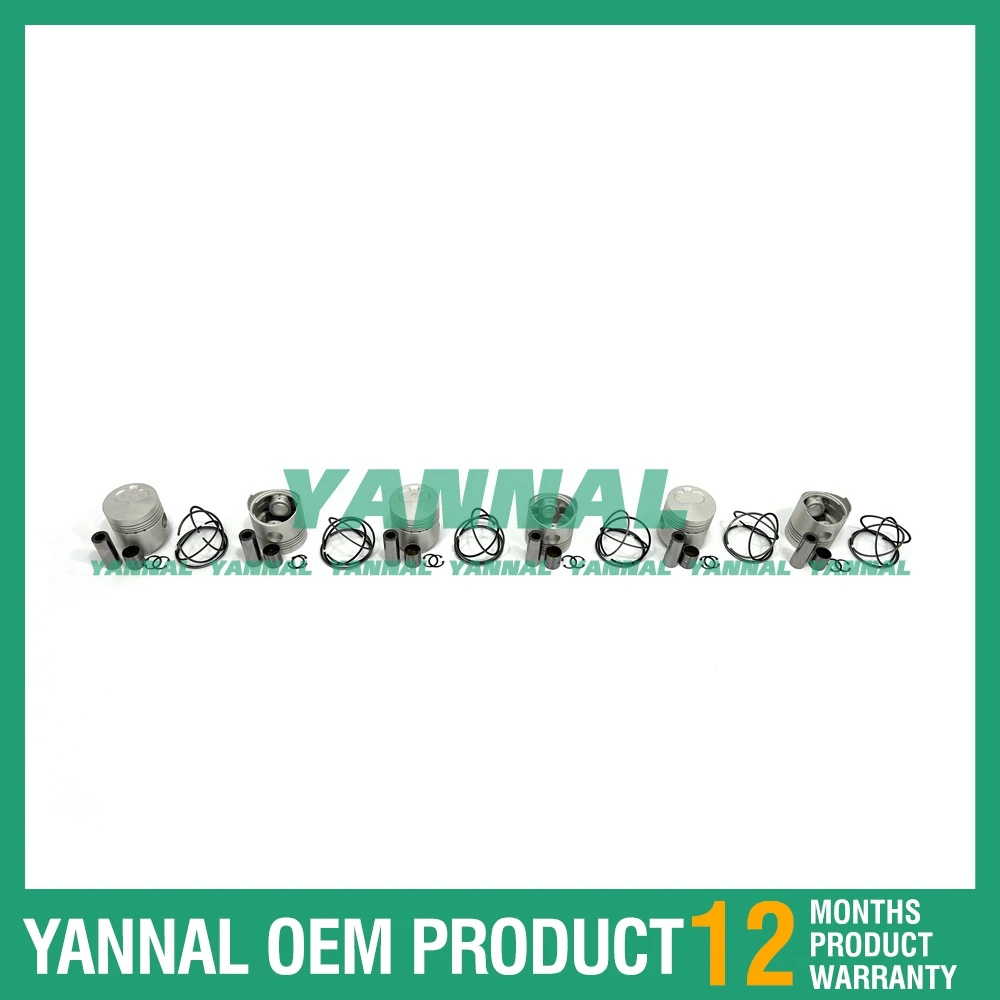 Поршень 6DR5 с кольцами для деталей двигателя Mitsubishi
Поршень 6DR5 с кольцами для деталей двигателя Mitsubishi