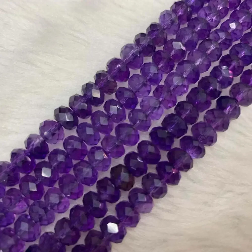 New AAA Amethyst Heishi Beads Natural Gemstone Beads DIY Spacer Beads for Jewelry Making Strand 15" Christmas gift Wholesale !
New AAA Amethyst Heishi Beads Natural Gemstone Beads DIY Spacer Beads for Jewelry Making Strand 15" Christmas gift Wholesale !