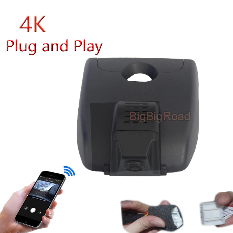 

4K Plug And Play For Toyota Corolla Corola Levin Allion 2019 2020 2021 TNGA 2022 Car Video Recorder Wifi DVR Dash Cam Camera