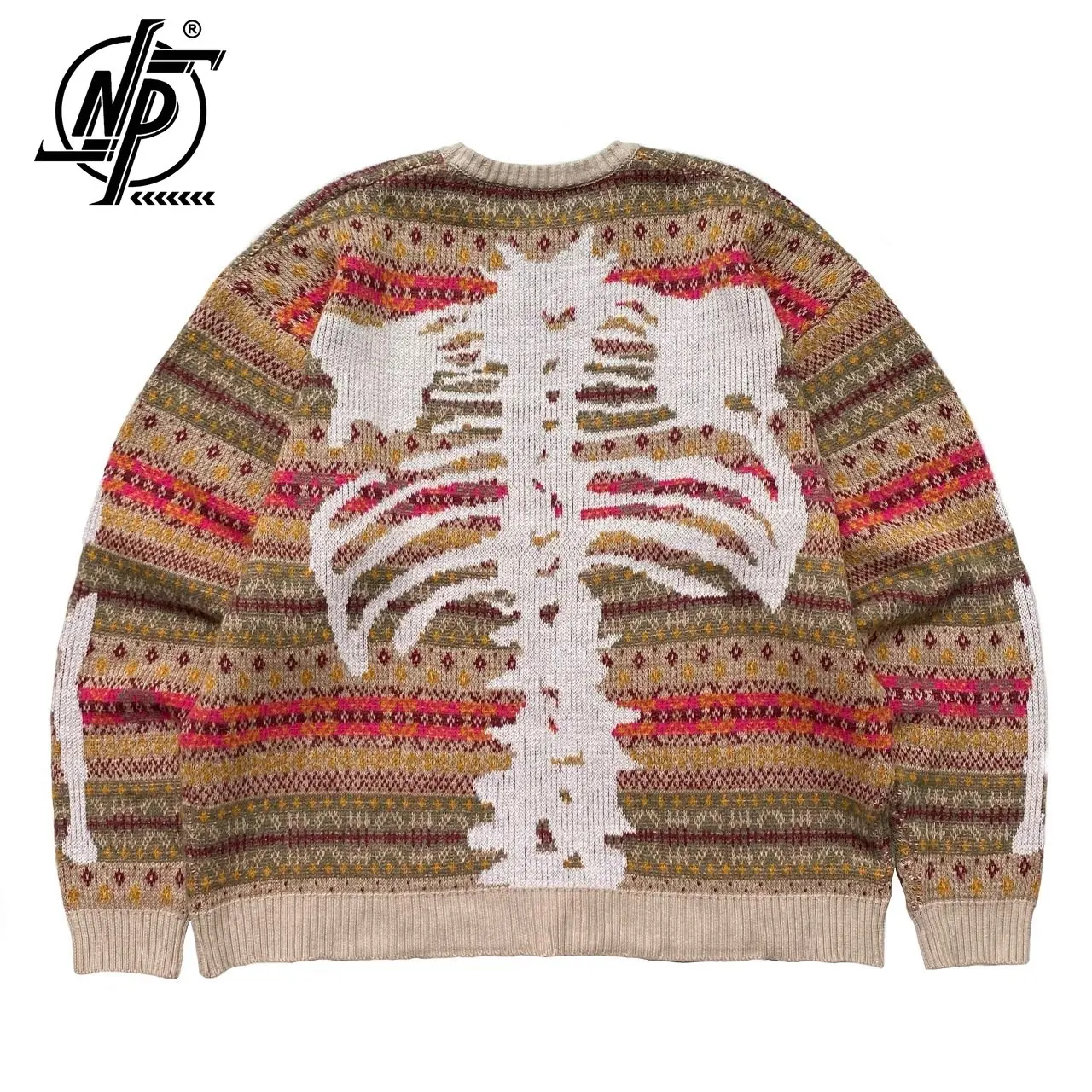 Винтажный свитер для мужчин в японском стиле Харадзюку, пуловер в клетку с принтом скелета, Осенний Повседневный свитер унисекс оверсайз высокого качества, 2023
Винтажный свитер для мужчин в японском стиле Харадзюку, пуловер в клетку с принтом скелета, Осенний Повседневный свитер унисекс оверсайз высокого качества, 2023