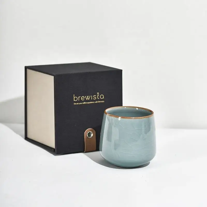 

Кофейная чашка Brewista ручной работы, 226 мл, гарантированное качество, керамическая кружка, деловой подарок