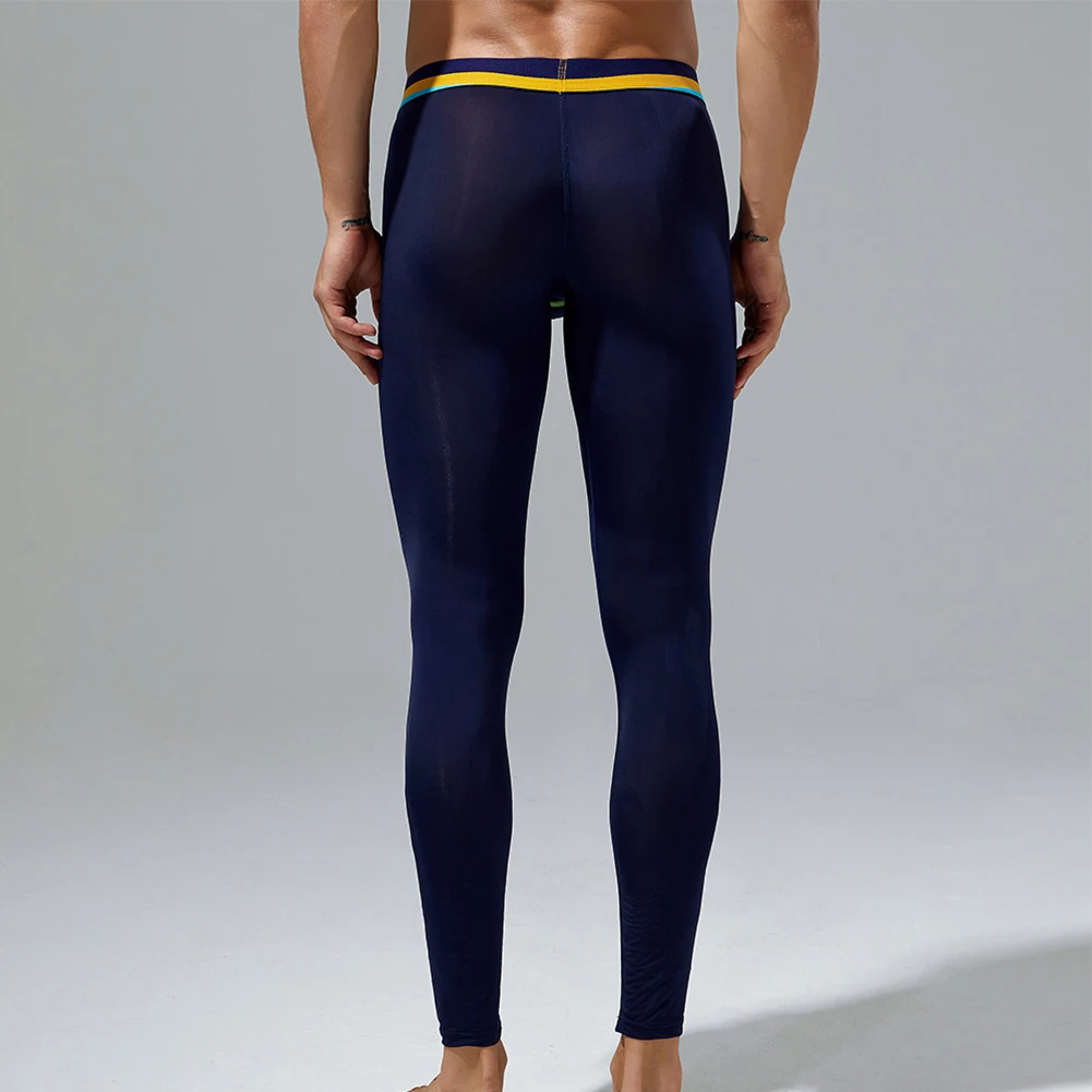 Mens Elastic Long Johns Sexy Base Layer Transparent Mesh Underwear Tight Legging Pants Seamless Gym Fitness Pants
Mens Elastic Long Johns Sexy Base Layer Transparent Mesh Underwear Tight Legging Pants Seamless Gym Fitness Pants