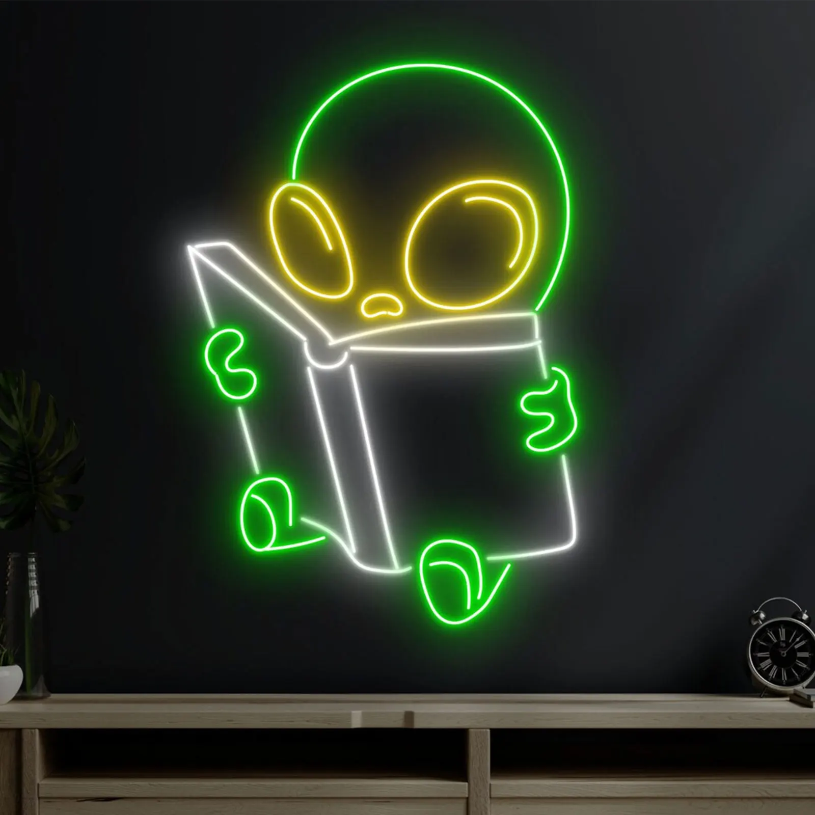 Alien Read Book Neon Sign Custom Anime Cartoon Alien Wall Wall Art Lights Kids Bedroom Night Lamp Bar Beer Man Cave Game Room
Alien Read Book Neon Sign Custom Anime Cartoon Alien Wall Wall Art Lights Kids Bedroom Night Lamp Bar Beer Man Cave Game Room