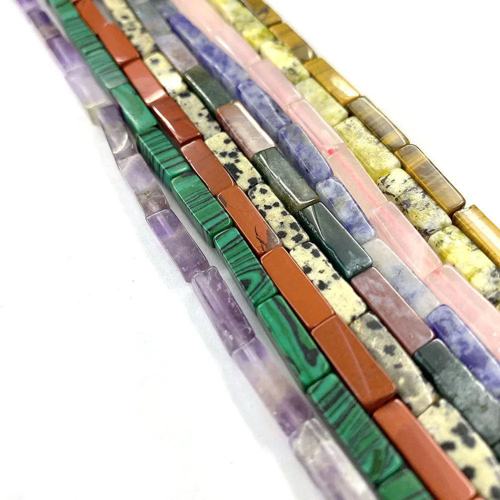 Rectangular Natural Stone Beads 4x13mm Amethyst for DIY Jewelry Making Necklaces Bracelets Earrings Jewelry Accessories 15Inches
Rectangular Natural Stone Beads 4x13mm Amethyst for DIY Jewelry Making Necklaces Bracelets Earrings Jewelry Accessories 15Inches