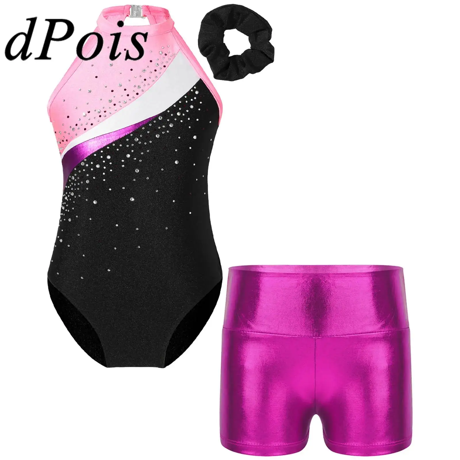 Kids Sleeveless Ballet Gymnastics Leotard + Shorts Children Yoga Dancewear Sets for Girls Performance Wear Skating Dance Outfits
Kids Sleeveless Ballet Gymnastics Leotard + Shorts Children Yoga Dancewear Sets for Girls Performance Wear Skating Dance Outfits