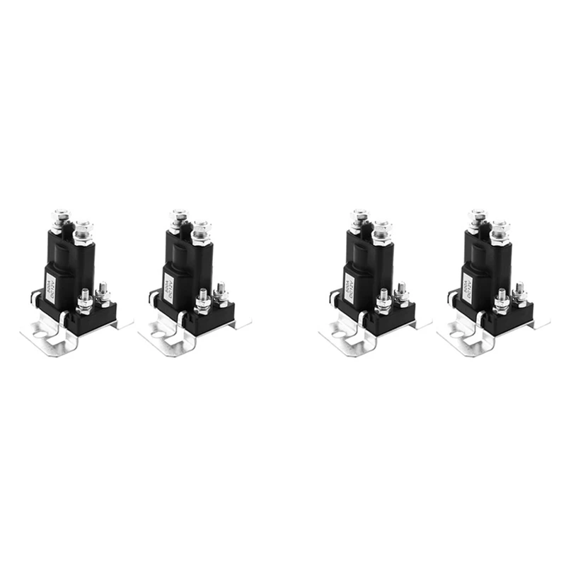 AFBC 4Pcs 4 Terminal 12V 500A Car Start Relay Dual Battery Isolator Automobile Start Solenoid Relay Car On/Off Power
AFBC 4Pcs 4 Terminal 12V 500A Car Start Relay Dual Battery Isolator Automobile Start Solenoid Relay Car On/Off Power