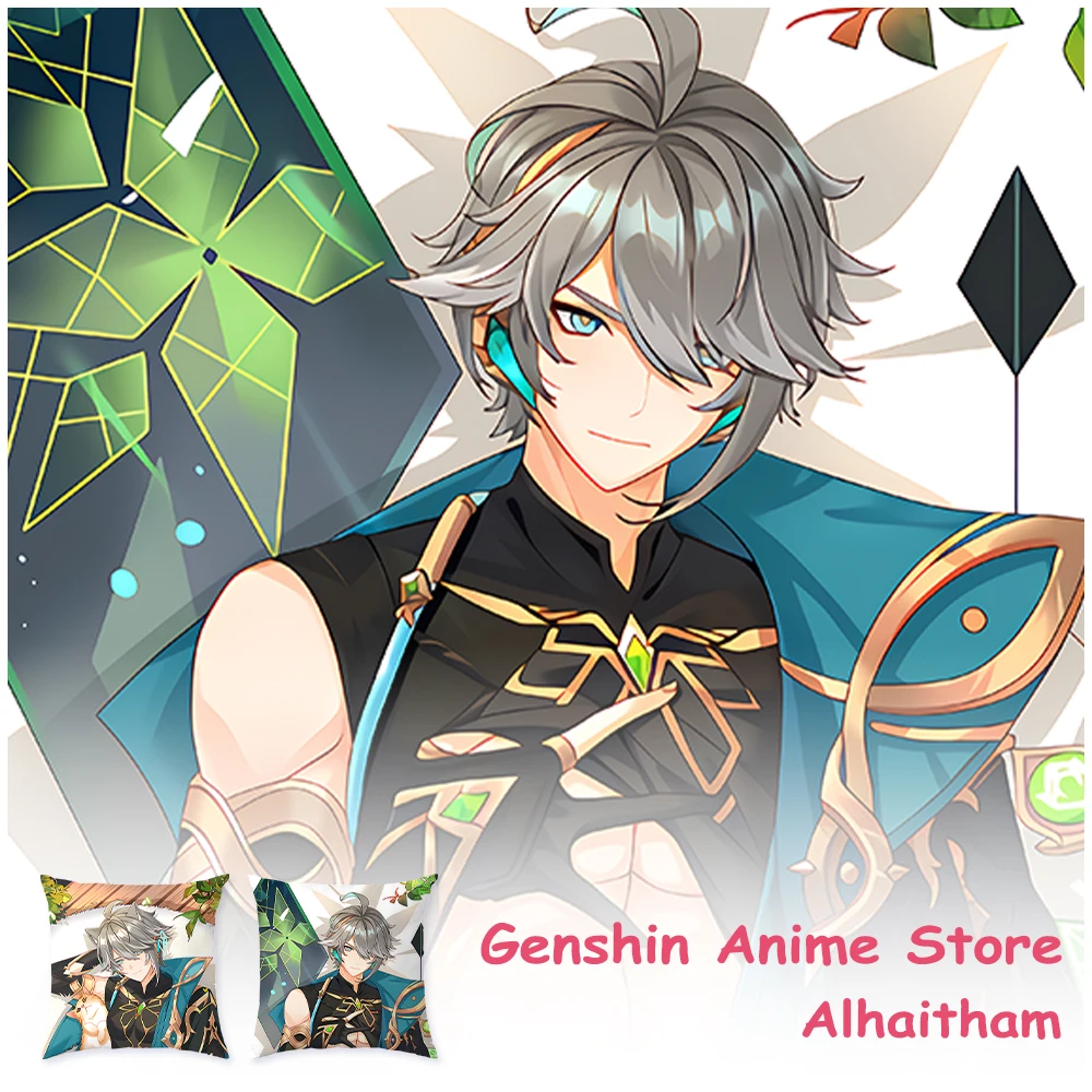 Genshin Impact Al aitham Anime Dakimakura Double Sided Print 2-Side Print Square Pillowcase Hugging Body Cushion Cover
Genshin Impact Al aitham Anime Dakimakura Double Sided Print 2-Side Print Square Pillowcase Hugging Body Cushion Cover
