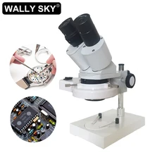 20X-40X Stereo Microscope Binocular Industrial Microscope with Optional Fluorescence Ring Light Smartphone Repairing
20X-40X Stereo Microscope Binocular Industrial Microscope with Optional Fluorescence Ring Light Smartphone Repairing