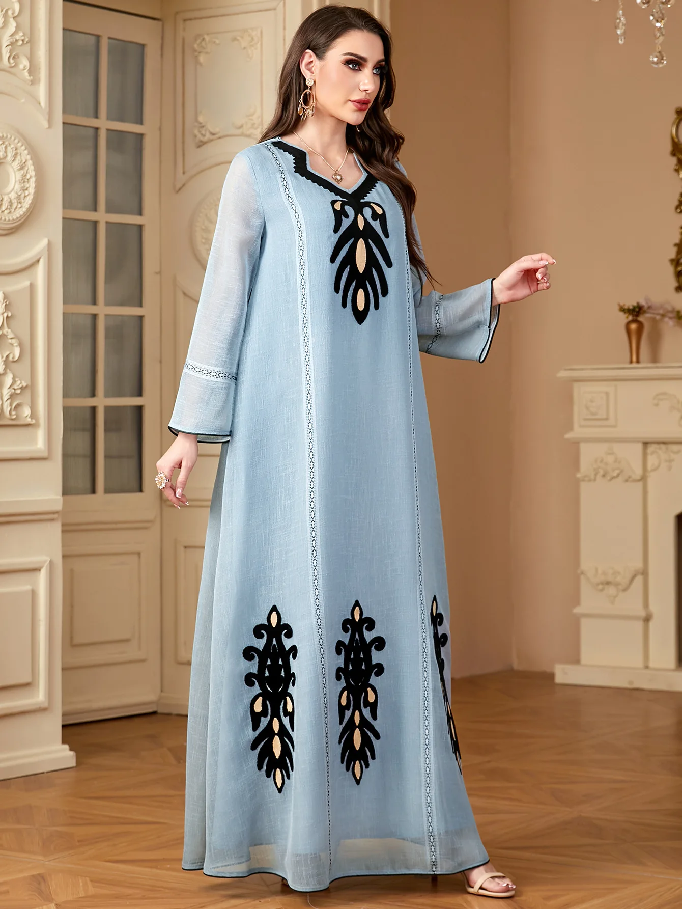 فستان رمضان المغرب المطرز للنساء فساتين الحفلات الإسلامية عبايات جلابية دبي عيد الإسلام فيستدوس السعودية رداء طويل فستان رمضان المغرب المطرز للنساء فساتين الحفلات الإسلامية عبايات جلابية دبي عيد الإسلام فيستدوس السعودية رداء طويل