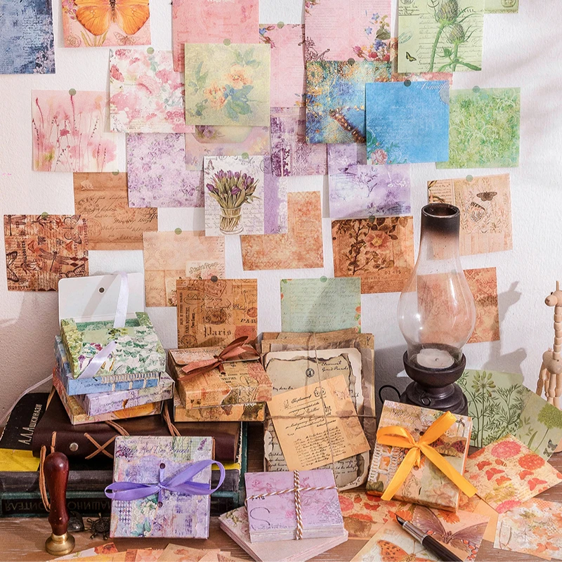 100 pcs Floating Like a Dream Light Paper Retro Collage Background Deco Paper Bullet Journaling Accessories Handmade Material
100 pcs Floating Like a Dream Light Paper Retro Collage Background Deco Paper Bullet Journaling Accessories Handmade Material