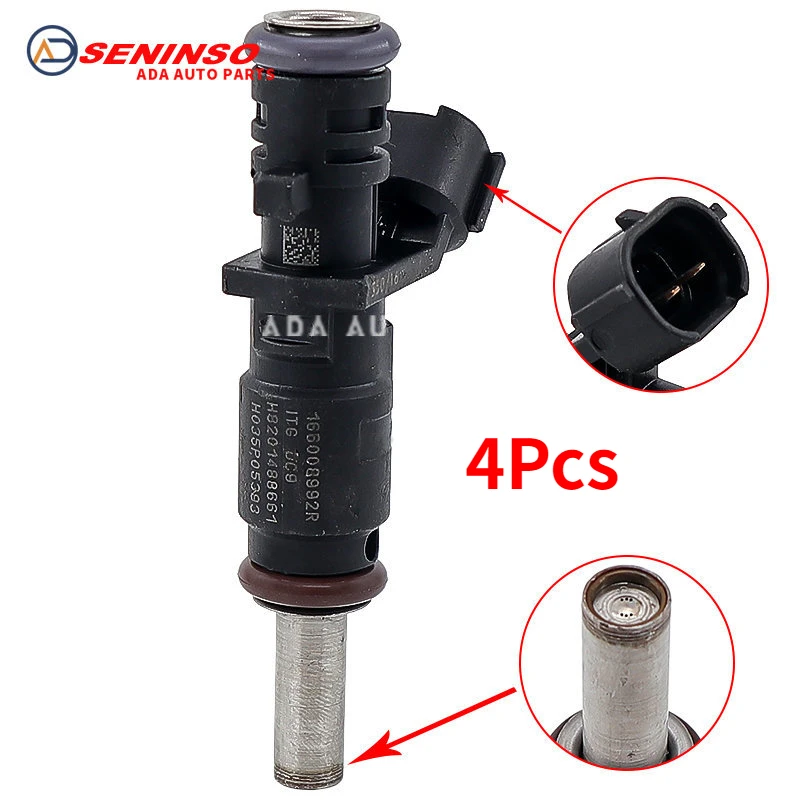 4PCS Original 16600-8992R 166008992R 16600 8992R Fuel Injector For Renault Megane 4 Lodgy Dokker Captur Duster Fluence
4PCS Original 16600-8992R 166008992R 16600 8992R Fuel Injector For Renault Megane 4 Lodgy Dokker Captur Duster Fluence