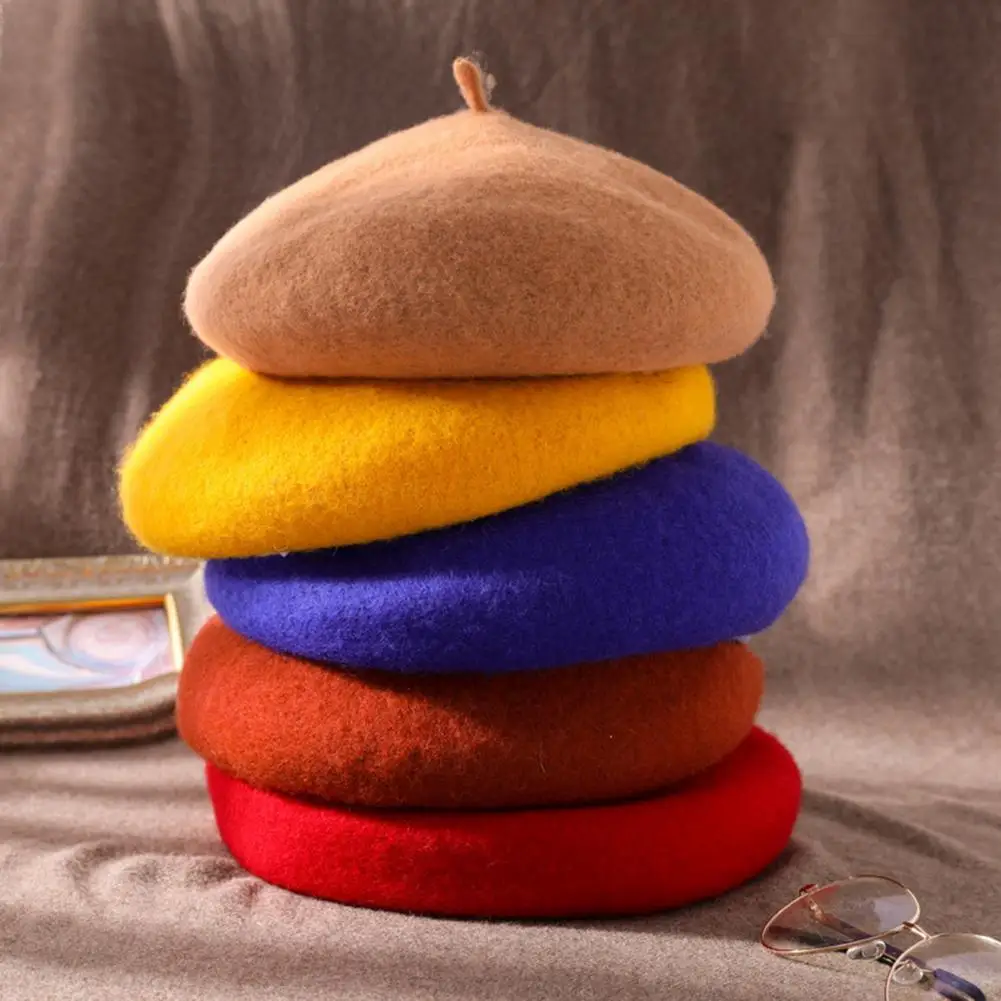 Vintage Women Winter Beret Thick Knitted Decorative Sweet Style Painter Hat Dome Lady Cap Party Prom Hat
Vintage Women Winter Beret Thick Knitted Decorative Sweet Style Painter Hat Dome Lady Cap Party Prom Hat
