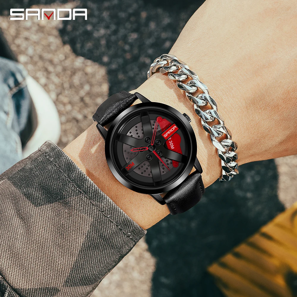 SANDA Man Watch Waterproof Fashion Hollow Quartz Watch Luxury Clothing Shockproof Montre Homme Leather Men Wristwatch for Male
SANDA Man Watch Waterproof Fashion Hollow Quartz Watch Luxury Clothing Shockproof Montre Homme Leather Men Wristwatch for Male
