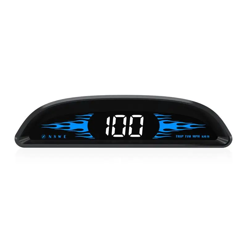 

Digital Hud Speedometer Car Portable Monitor Universal Digital GPS Speedometer Heads Up Display With MPH Speed