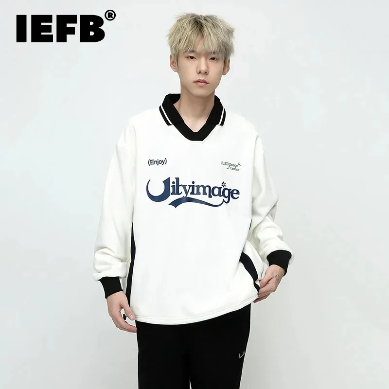 IEFB Men's Sweatshirts Fashion Long Sleeve Autumn New Hip Hop Letter Printing Sport Pullover Tops Trend Male Clothing 9C3461
IEFB Men's Sweatshirts Fashion Long Sleeve Autumn New Hip Hop Letter Printing Sport Pullover Tops Trend Male Clothing 9C3461